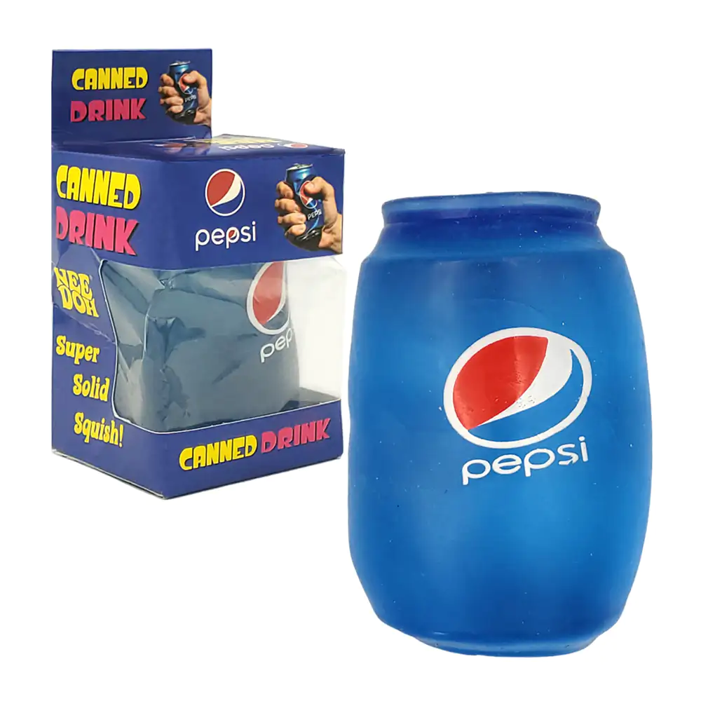 Squeeze antiestrés en forma de lata con temática de pepsi, variedad de colores / 1869-28