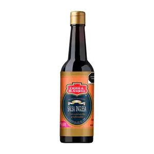 Salsa inglesa sin colorantes artificiales, 145ml / 604318