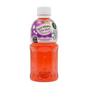 1pza bebida nico nico nata de coco con 30% sabor uva roja, 320ml