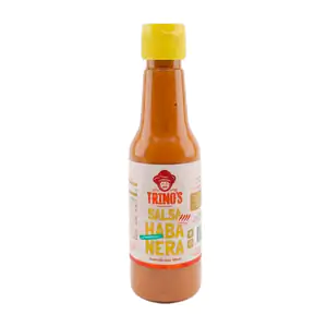 Salsa habanera artesanal trinos con nivel de picor alto, 150ml