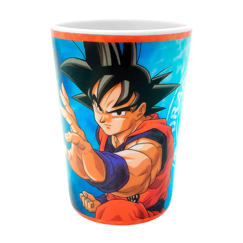 1pza Mini vaso de melamina con estampado de dragón ball, 10cm, variedad de diseños 