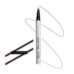 Plumín para ceja adara de doble punta, 55ml, tono 2 dark brown / ap00…