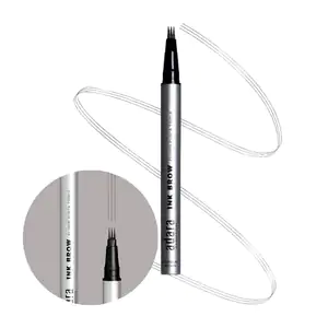 Plumín para ceja adara con triple punta, 55ml, tono 2 dark brown / ap…