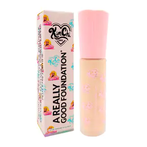 1pza base líquida para maquillaje, cobertura alta, tono fair warm oli…
