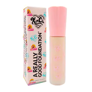1pza base líquida para maquillaje, cobertura alta, tono light cool, 3…