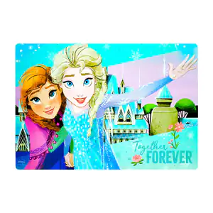 1pza Mantel de plástico cuadrado de 43x28cm con estampado de frozen