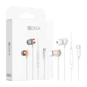 Audífonos alámbricos 1 hora con micrófono y salida usb tipo, detalles…