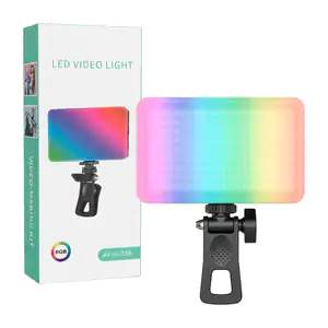 Lámpara led para teléfono con clip y 12 modos de luz/ video-masking k…