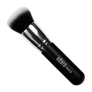 Brocha kabuki redondeada adara para uso profesional, 14cm / ba-116