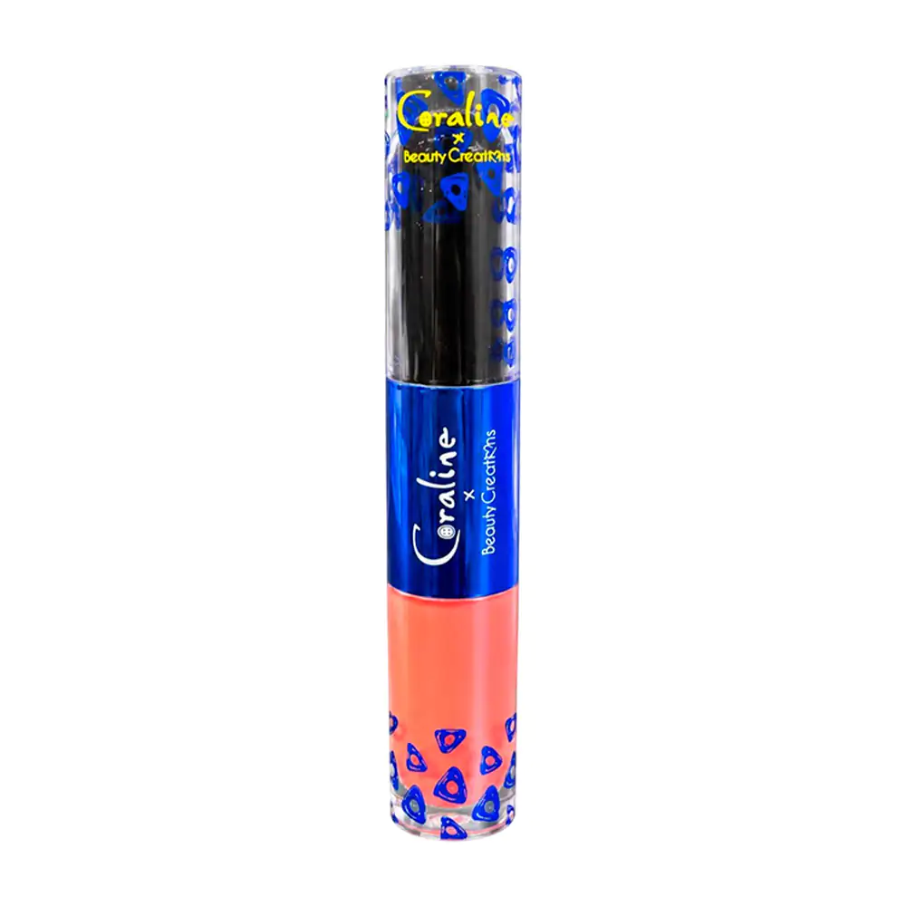 1pza dúo de tinta y brillo labial stay forever, beauty creations x coraline / Diva Duo Actresses