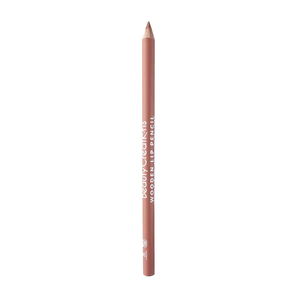 1pza lápiz delineador de labios en tonos nude, 1.4g, tono 2 / wooden lip pencil
