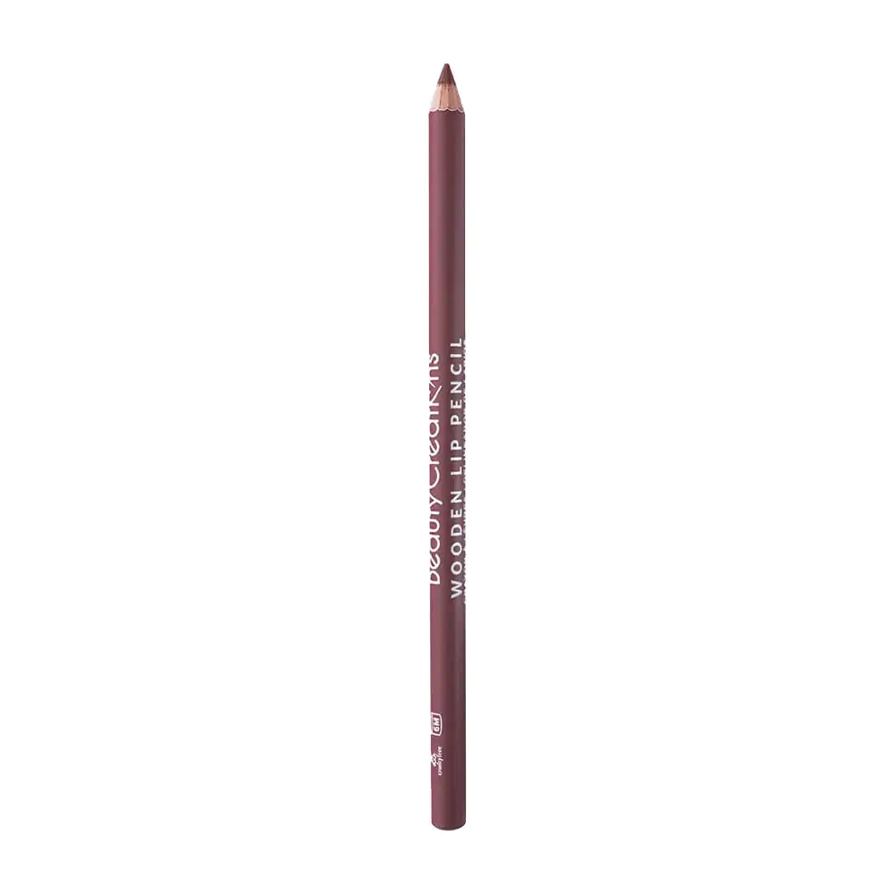 1pza lápiz delineador de labios en tonos nude, 1.4g, tono 7 / wooden lip pencil
