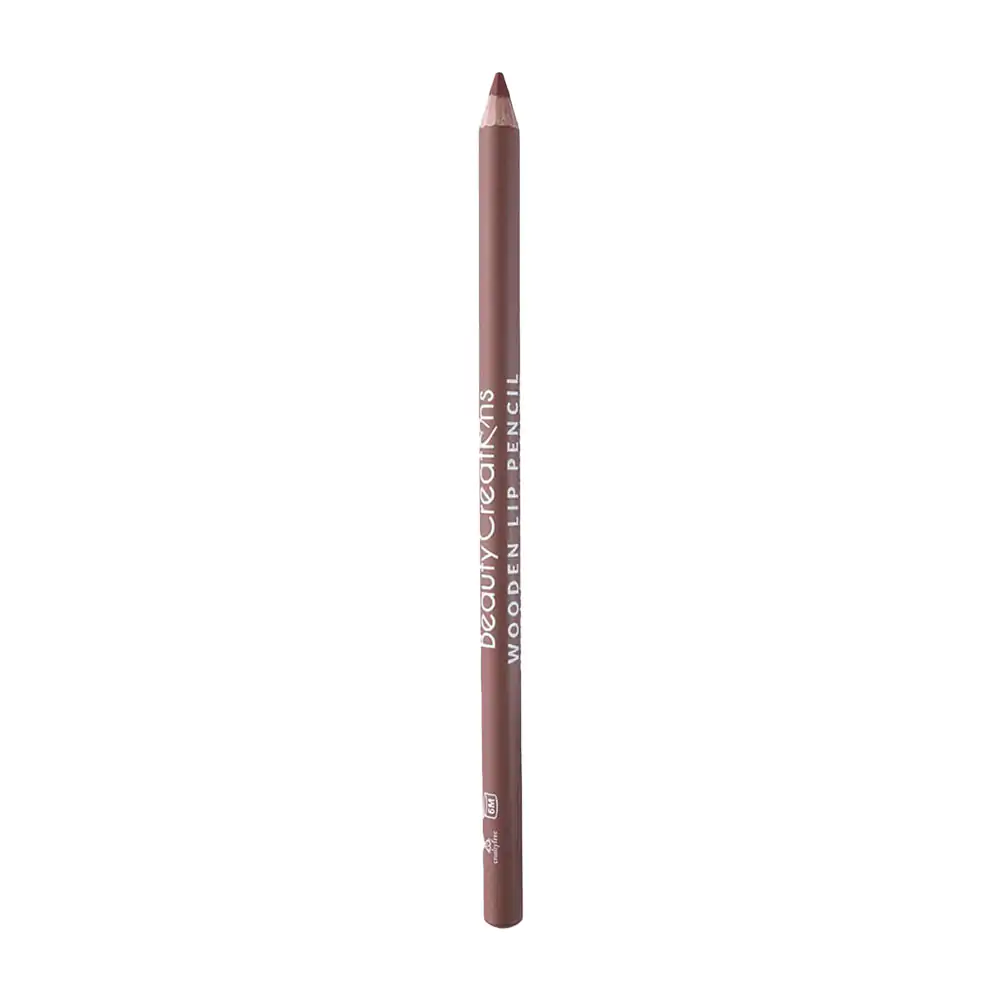 1pza lápiz delineador de labios en tonos nude, 1.4g, tono 9 / wooden lip pencil
