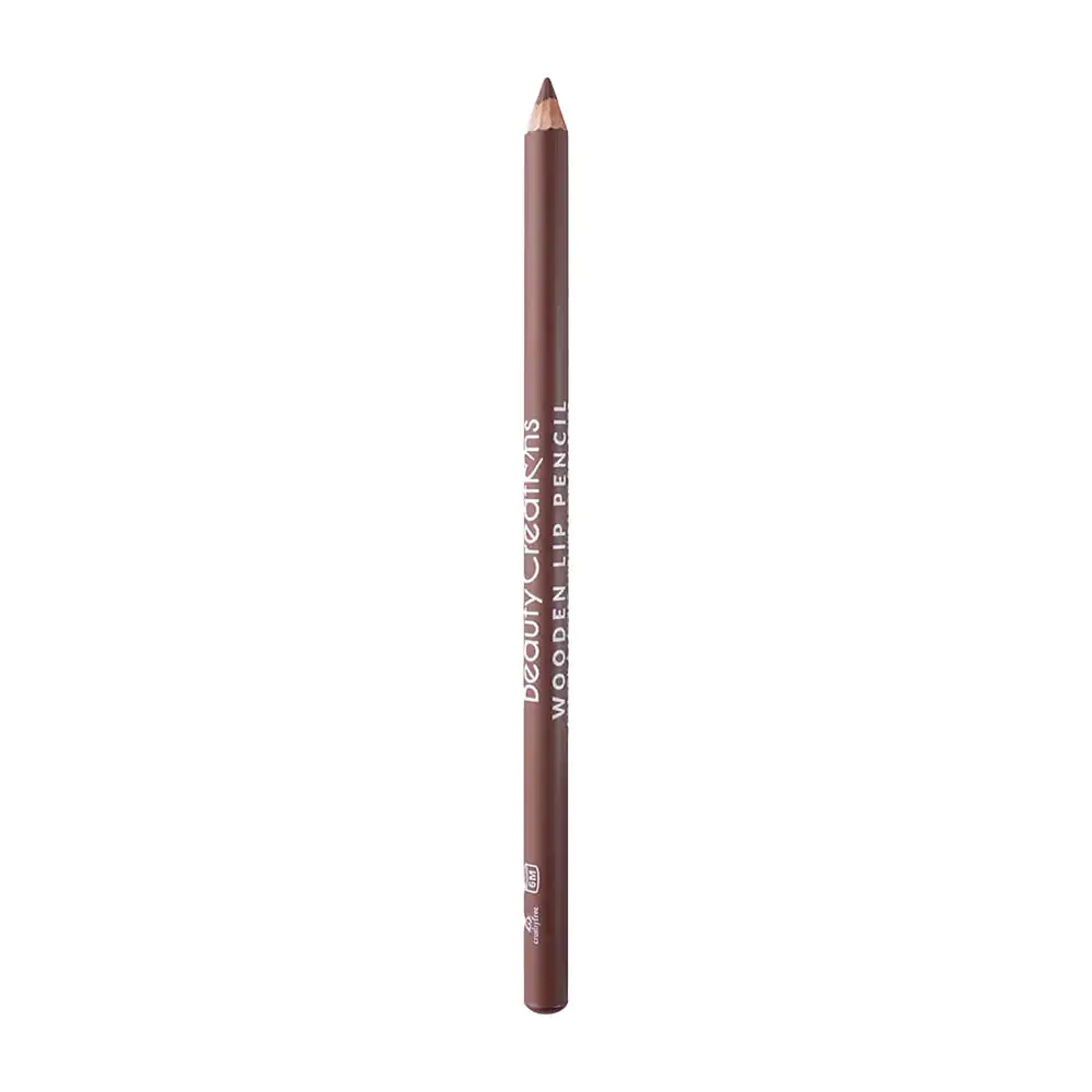 1pza lápiz delineador de labios en tonos nude, 1.4g, tono 13 / wooden lip pencil