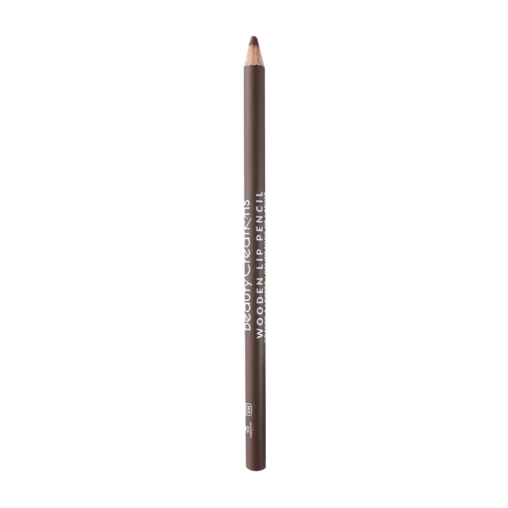 1pza lápiz delineador de labios en tonos nude, 1.4g, tono 14 / wooden lip pencil