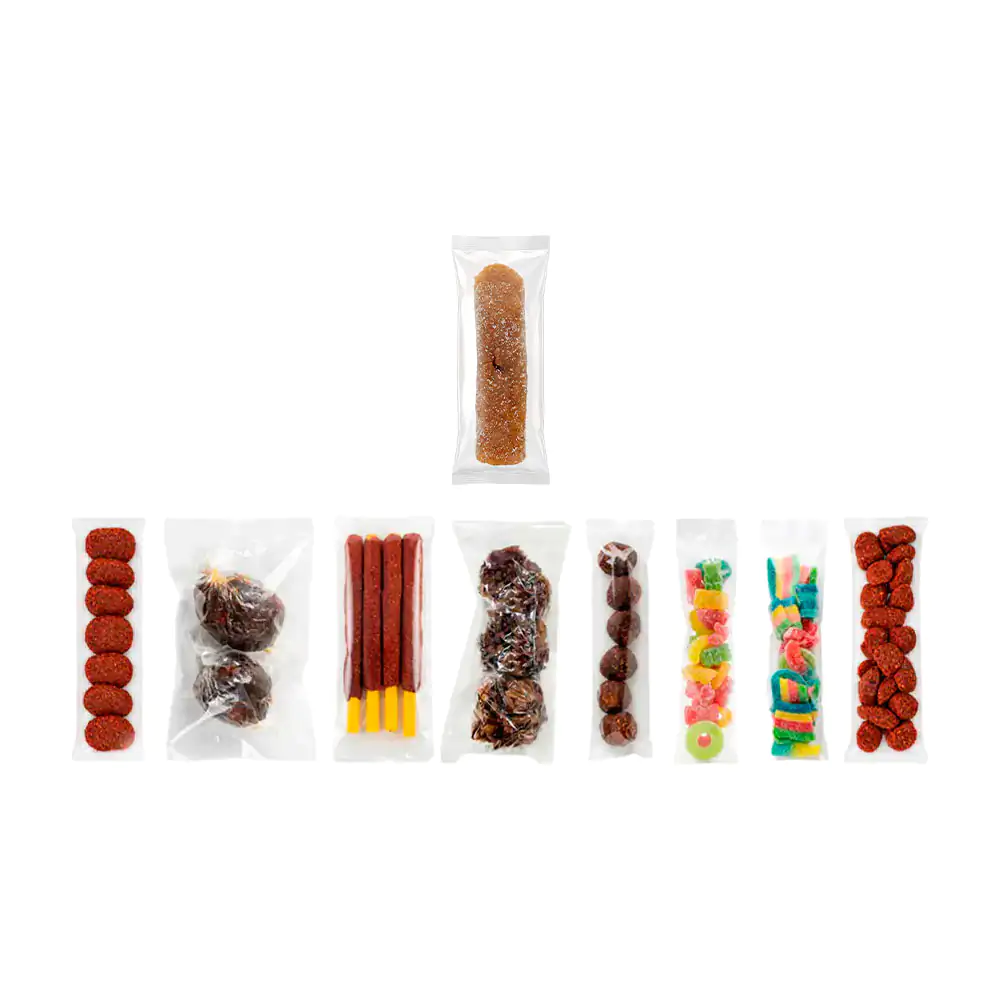 1pza bolsa de botanas surtidas, gomitas, cocadas, dulce de ciruela, p…
