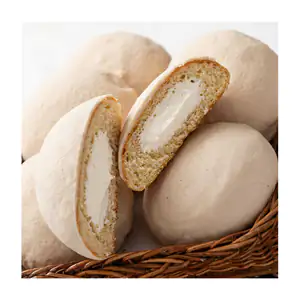 1pza pan artesanal las rellenas, concha rellena con cubierta dulce, v…