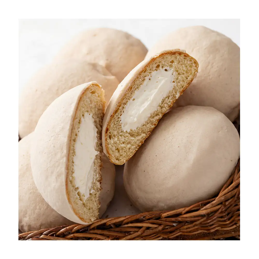 1pza pan artesanal las rellenas, concha rellena con cubierta dulce, variedad de sabores / concha