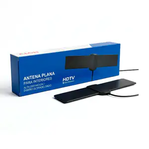 Antena rectangular y plana para televisión de alta definición, cable …