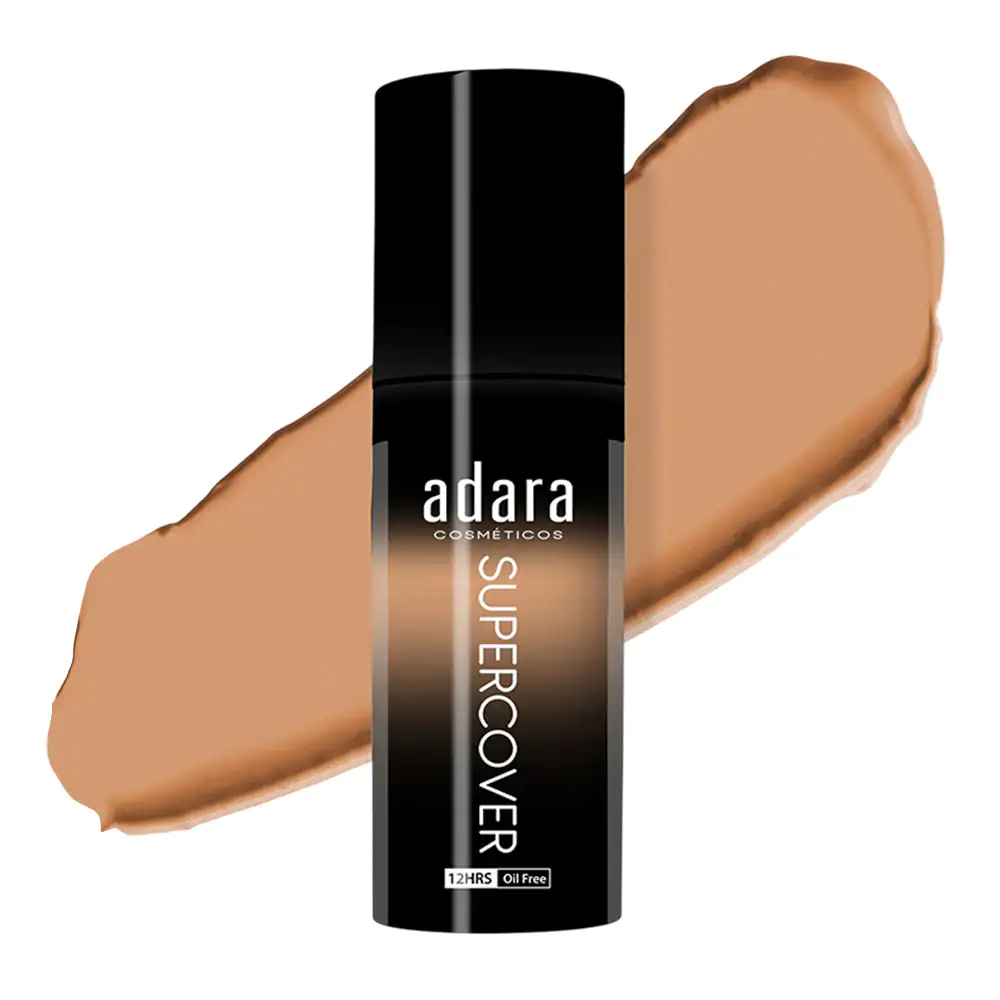 Base de maquillaje efecto filtro adara, super cover, light beige, 30ml / f008-01