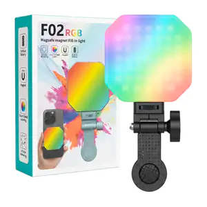 Mini lámpara led recargable para tomar fotos, pinza tipo clip con luz…