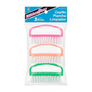Blíster de 3 cepillos limpiadores de plástico pequeños, variedad de c…