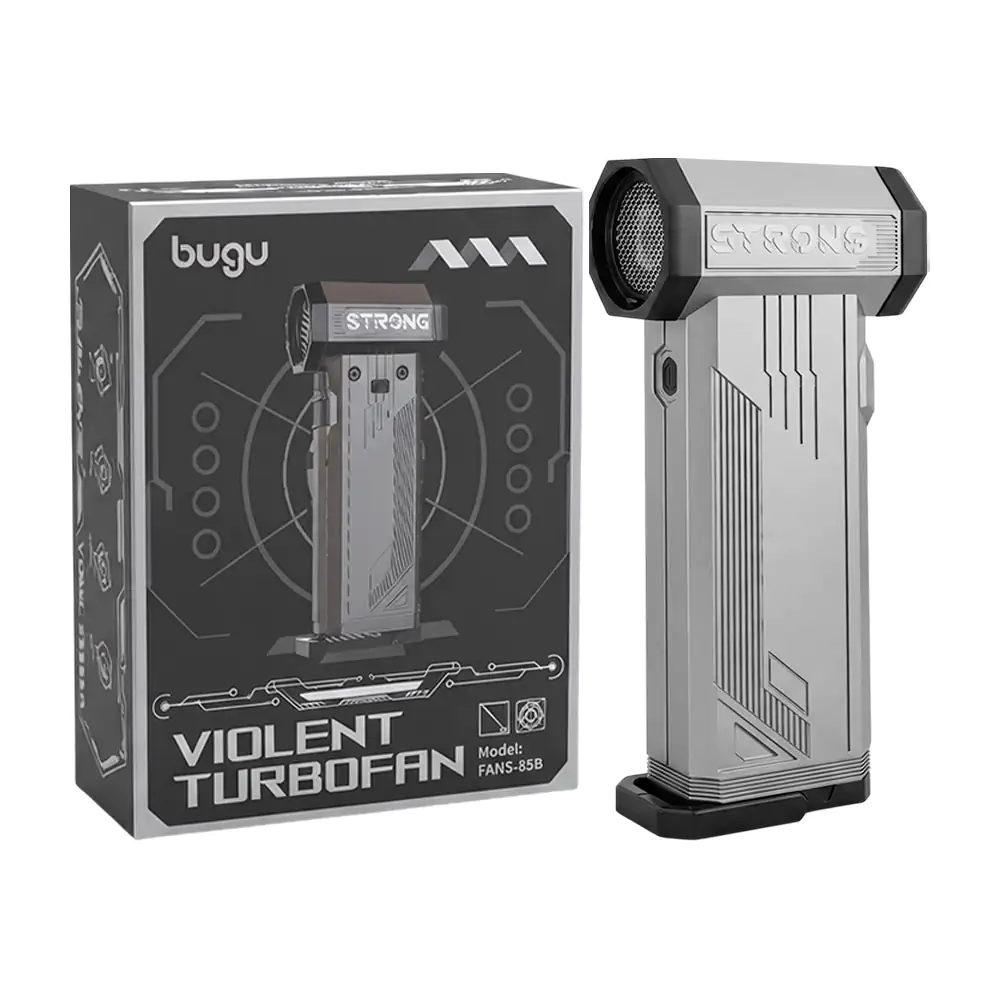 Soplador turbina pequeño de alta potencia con 2 cabezales intercambiables, variedad de colores