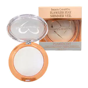 1pza Iluminador de crema a polvo beauty creations en tono pearlescent…