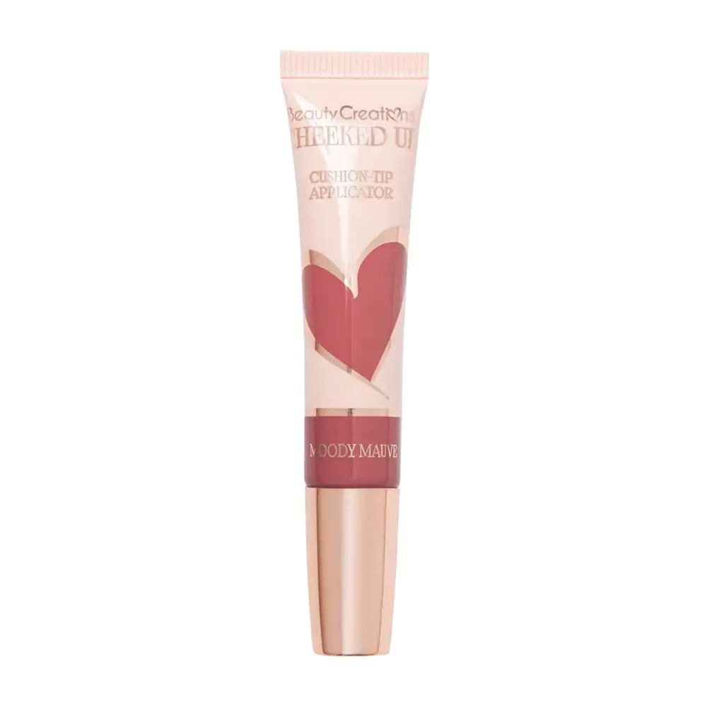 1pza rubor líquido con vitamina e cheeked up con esponja aplicadora cuchion-tip, 12g, tono 7