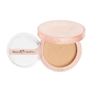 Base en polvo compacto redondo flawless stay con aplicador y espejo, …