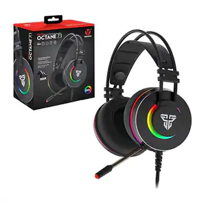 Auriculares gamer fantech , sonido envolvente 7.1, iluminación rgb / …