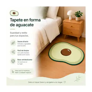 Tapete ovalado súper resistente y absorbente, variedad de estampados …