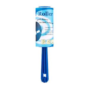 Rodillo adhesivo quita pelusa con mango ergonómico de plástico, varie…