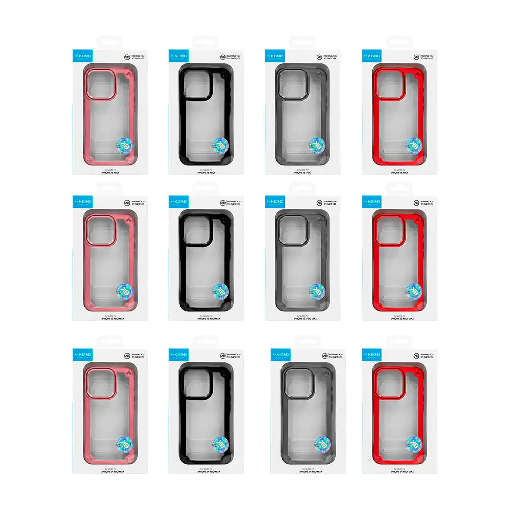 1pza Funda transparente kbod compatible para iphone, con detalles de …