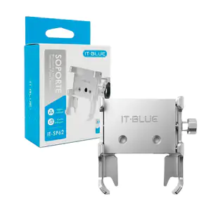 Soporte de celular it blue metálico para bicicleta o motocicleta