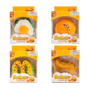 1pza squeeze antiestres con textura suave y pegajosa, temática de com…