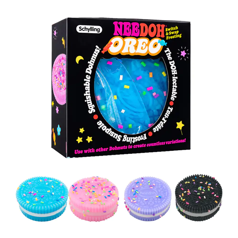 Squeeze pegajoso en forma de galleta con chispas aromas irresistibles, variedad de colores / jsy-30282