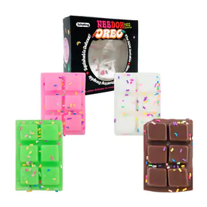 1 pza squeeze antiestres en forma de tablilla de chocolate, variedad …