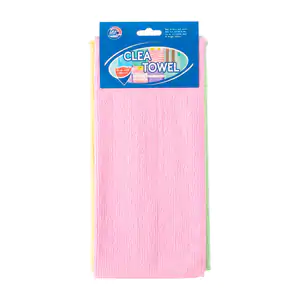 Paquete con 5 toallas trapo de microfibra clea towel en tonos pastel,…