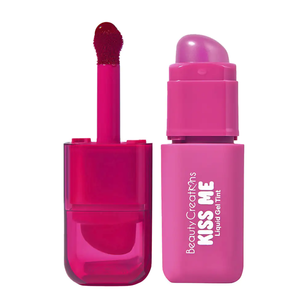1pza tinta en gel multifuncional para labios y mejillas kiss me 3.3 g…