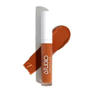 Corrector líquido hidratante adara, studio concealer, 5.5ml, tono mah…