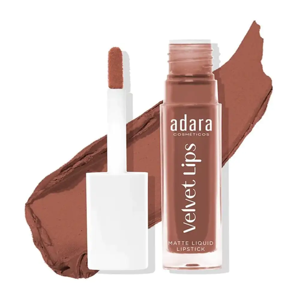 Labial líquido adara con acabado matte aterciopelado de alta cobertur…