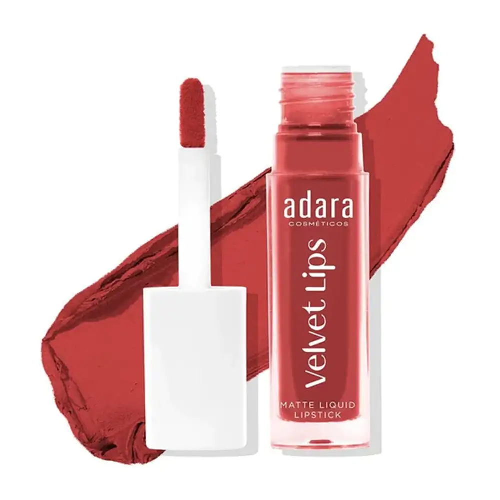 Labial líquido adara con acabado matte aterciopelado de alta cobertur…