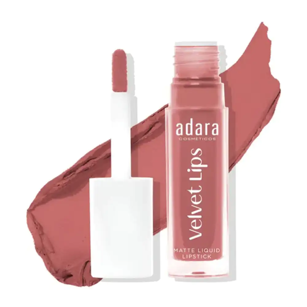 Labial líquido adara con acabado matte aterciopelado de alta cobertur…