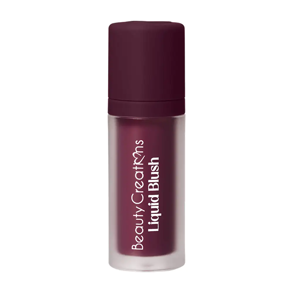 1pza rubor líquido beauty creations, liquid blush en tono modern wine, 6g