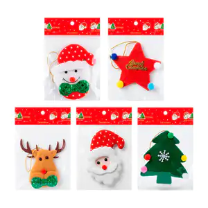 Adorno navideño, colgante de reno, oso o santa claus, variedad de dis…