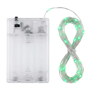 Serie tira led multicolor con cable de alambre aprox 5m + estuche de …