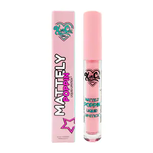 1pza labial líquido kimchi chic mattely poppin en tono werk, 2.5ml / …