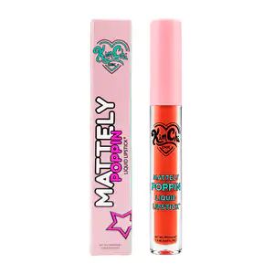 1pza labial líquido kimchi chic mattely poppin en tono get it, 2.5ml …