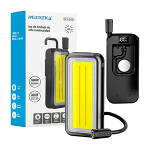 Lámpara de trabajo recargable con varios modos de luz + tipo linterna…